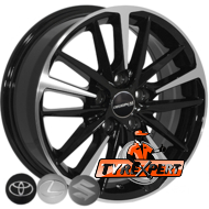 Zorat Wheels BK5342 6.5x16 5x114.3 ET45 DIA60.1 BP