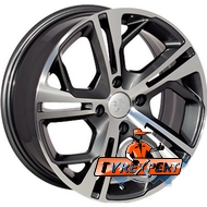 Replica Peugeot PG5139 6.5x15 4x108 ET18 DIA65.1 GMF