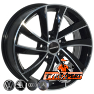 Zorat Wheels BK5290 7x17 5x112 ET40 DIA57.1 BP
