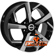 Zorat Wheels BK5372 6.5x16 5x114.3 ET40 DIA66.1 BP