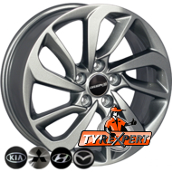 ZF TL0417 7x17 5x114.3 ET51 DIA67.1 DS.