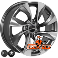Allante 5070 6.5x16 4x108 ET17 DIA65.1 GMF
