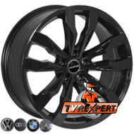 Zorat Wheels BK5333 8.5x20 5x112 ET33 DIA66.6 Black