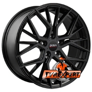 Disla Crystal 7x16 5x108 ET45 DIA67.1 Black