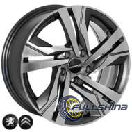 Zorat Wheels BK5543 7x16 5x108 ET45 DIA65.1 GP