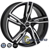 Zorat Wheels BK5399 8x18 5x108 ET42 DIA65.1 BP