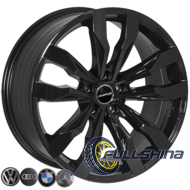 ZF FE185 8.5x19 5x112 ET28 DIA66.6 Black