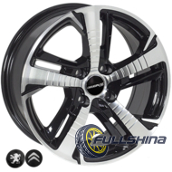 Zorat Wheels BK5514 7x16 4x108 ET25 DIA65.1 BP