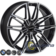 Zorat Wheels BK5938 8x19 5x112 ET30 DIA66.6 BP