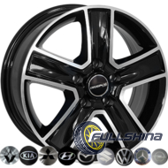 Zorat Wheels BK473 6.5x16 5x114.3 ET45 DIA67.1 BP