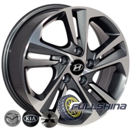 Zorat Wheels BK5210 6.5x16 5x114.3 ET50 DIA67.1 GP