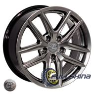 Zorat Wheels BK5221 7.5x17 5x114.3 ET35 DIA60.1 HB