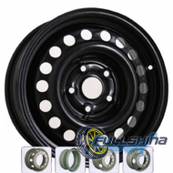 Kapitan Сталь 6x15 4x100 ET45 DIA54.1 Black