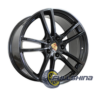 Replica Porsche (PR1378) 9.5x21 5x130 ET50 DIA71.6 Black