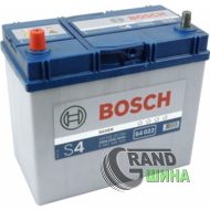 BOSCH S4 022 45Ah 330A 12V L азия (129x227x238)