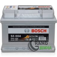 BOSCH S5 004 61Ah 600A 12V R (175x175x242)