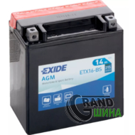 Exide ETX16-BS 14Ah 215A 12V R (87x161x150)