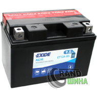 Exide ET12A-BS 9Ah 130A 12V L AGM (87x105x150)