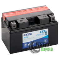 Exide ETZ10-BS 8Ah 145A 12V L AGM (87x93x150)