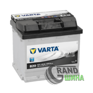 VARTA (B20) BLACK dynamic 45Ah 400A 12V L (175x190x207)