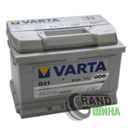 VARTA (D21) SILVER dynamic 61Ah 600A 12V R (175x175x242)