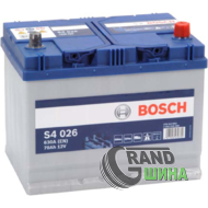 BOSCH S4 026 70Ah 630A 12V R азия (175x220x261)