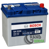 BOSCH S4 024 60Ah 540A 12V R азия (173x225x232)