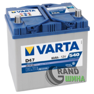 VARTA (D47) BLUE dynamic 60Ah 540A 12V R азия (173x225x232)