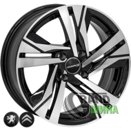 Zorat Wheels BK5543 7x16 4x108 ET25 DIA65.1 BP