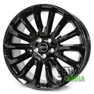 Replica Land Rover RC024 9.5x22 5x120 ET49 DIA72.6 Black