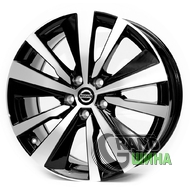 Replica Nissan RX651 7x17 5x114.3 ET48 DIA66.1 BMF