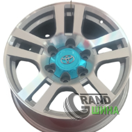 Replica TY268 7.5x17 6x139.7 ET25 DIA106.2 SMF