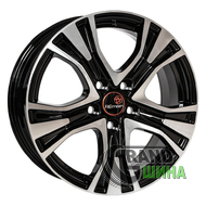 Remain R159 7x17 5x112 ET46 DIA66.6 Алмаз черн