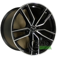 Replica MR5610 10x21 5x112 ET54 DIA66.6 BKF