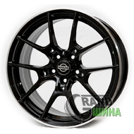 Replica Nissan KW11 8.5x19 5x114.3 ET35 DIA73.1 MBL