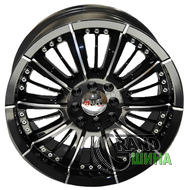 Sportmax Racing 510A 6.5x15 5x112/114.3 ET38 DIA67.1 Black