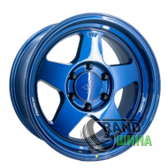 VLF VLF-S02 8.5x17 6x139.7 ET-10 DIA106.3 Blue