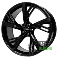 Replica Audi 6105 9.5x22 5x112 ET25 DIA0 Black