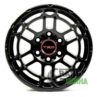 Replica TY883TRD 8x17 6x139.7 ET5 DIA106.1 Black