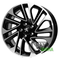 Replica Peugeot RX703 7x17 5x108 ET46 DIA67.1 BMF