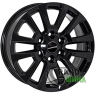 Zorat Wheels BK5881 7.5x18 6x139.7 ET25 DIA106.1 Black