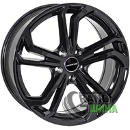 Zorat Wheels BK5620 7.5x17 5x112 ET45 DIA57.1 Black