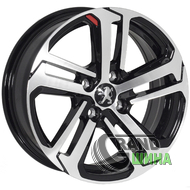 Zorat Wheels ZW-BK5447 6.5x16 4x108 ET25 DIA65.1 MB