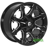 JH 10686 8.5x17 6x135 ET0 DIA108.1 Black