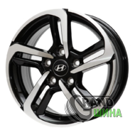 Replica Hyundai RX697 6x15 5x114.3 ET35 DIA73.1 BMF