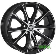 Zorat Wheels BK5628 7.5x18 5x114.3 ET40 DIA60.1 BP