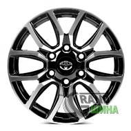 Replica TY3131 7.5x18 6x139.7 ET25 DIA106.1 BMF