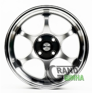 CAST WHEELS CW6088 7x16 4x100 ET35 DIA73.1 HPBL