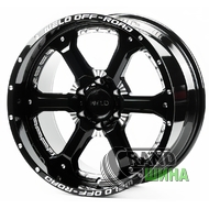 Off Road Wheels OW1 10x20 6x135 ET-12 DIA87.1 GBW/MS