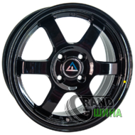 VLF VLF66 6.5x15 4x100 ET40 DIA73.1 Black